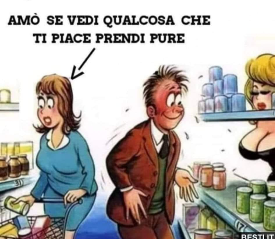 Amò se vedi qualcosa che ti piace prendi pure recti it