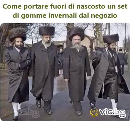 Come portare fuori di nascosto un set di gomme invernali dal negozio