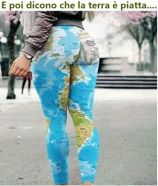 E poi dicono che la terra è piatta....
