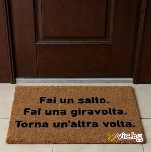 Fai un salto. Fai una giravolta. Torna un'altra volta.