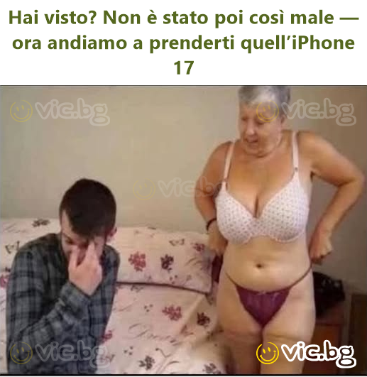 Hai visto? Non è stato poi così male — ora andiamo a prenderti quell’iPhone 17