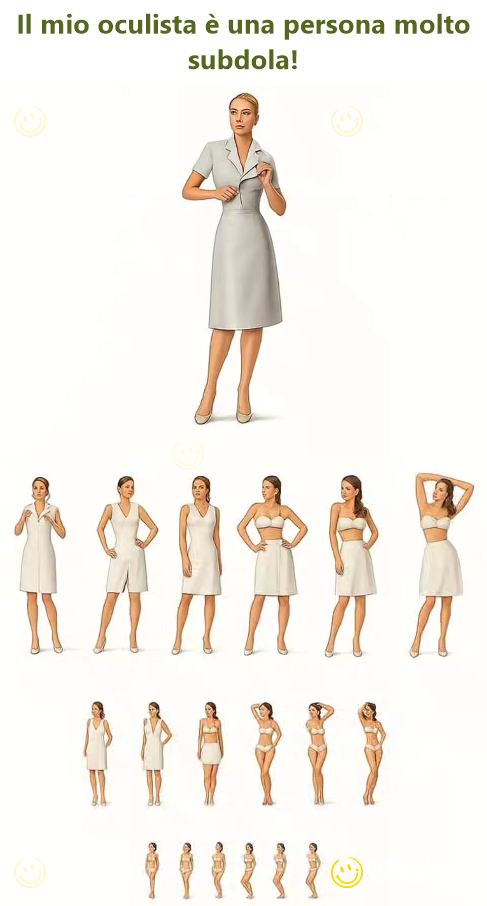 Il mio oculista è una persona molto subdola!