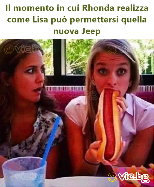 Il momento in cui Rhonda realizza come Lisa può permettersi quella nuova Jeep