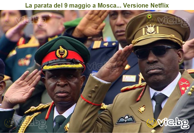 La parata del 9 maggio a Mosca... Versione Netflix