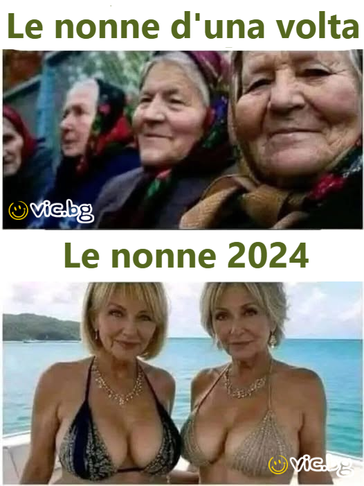 Le nonne d'una volta  Le nonne 2024