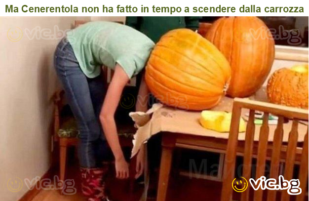 Ma Cenerentola non ha fatto in tempo a scendere dalla carrozza