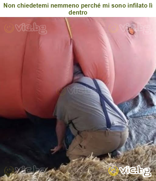 Non chiedetemi nemmeno perché mi sono infilato lì dentro