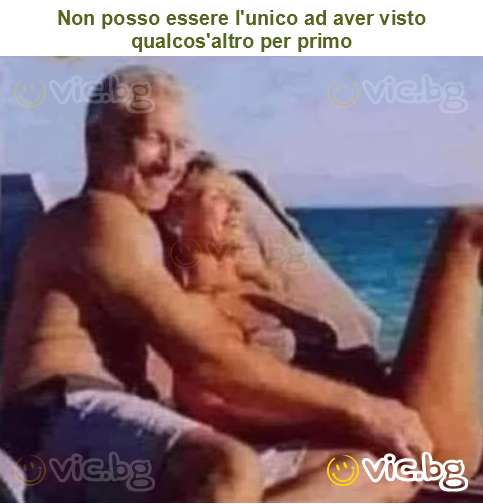 Non posso essere l'unico ad aver visto qualcos'altro per primo