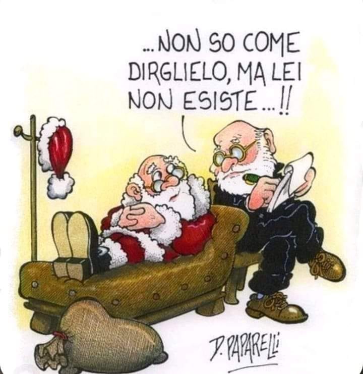 Non so come dirglielo, ma lei non esiste!!