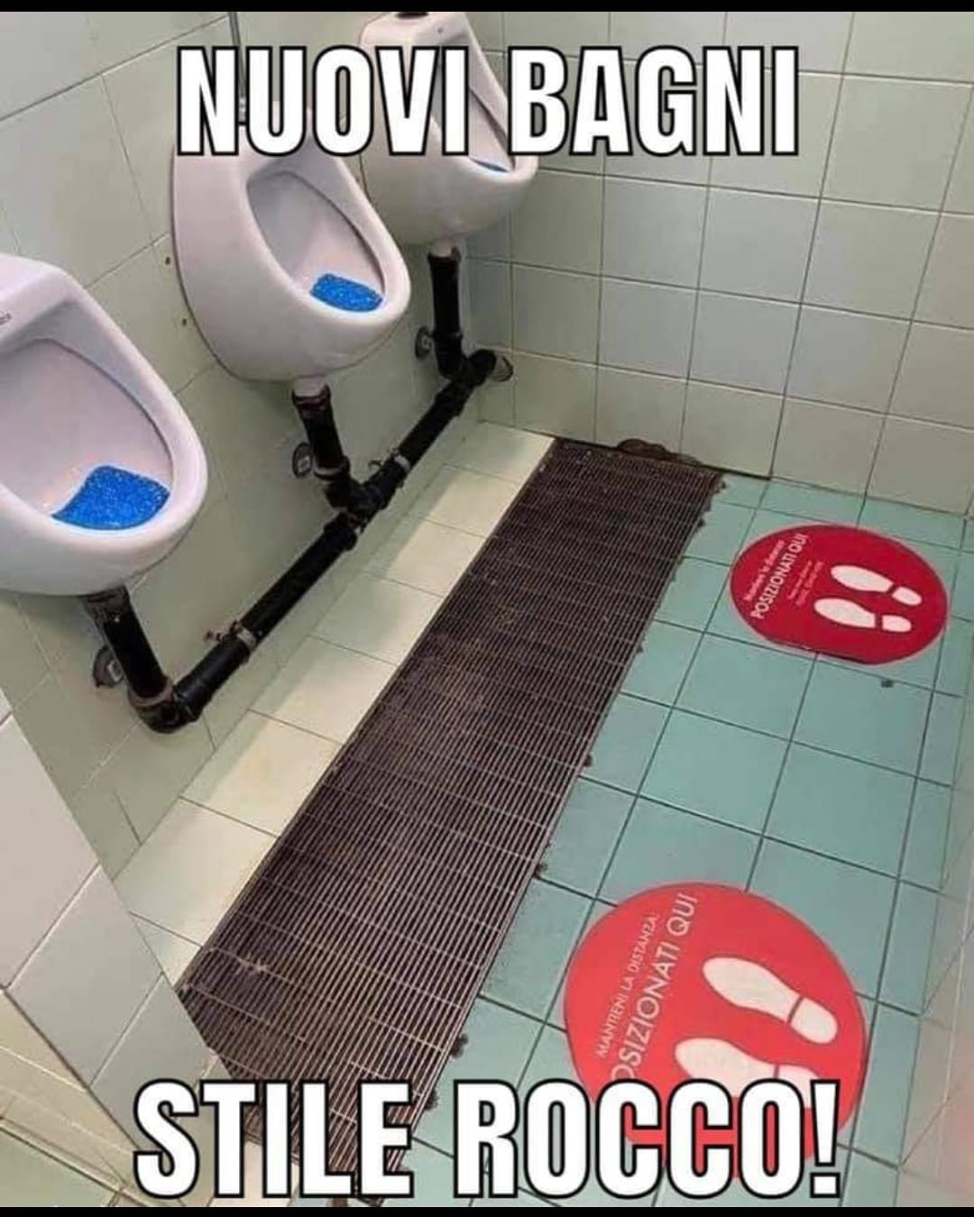 Nuovi bagni stile rocco!