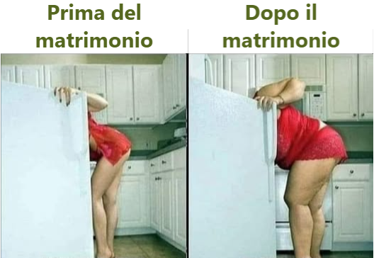 Prima del matrimonio Dopo il matrimonio