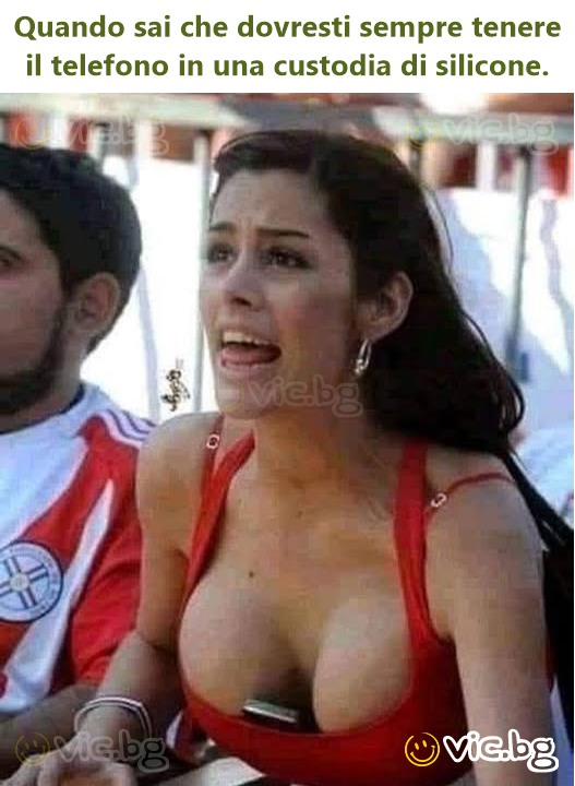 Quando sai che dovresti sempre tenere il telefono in una custodia di silicone.