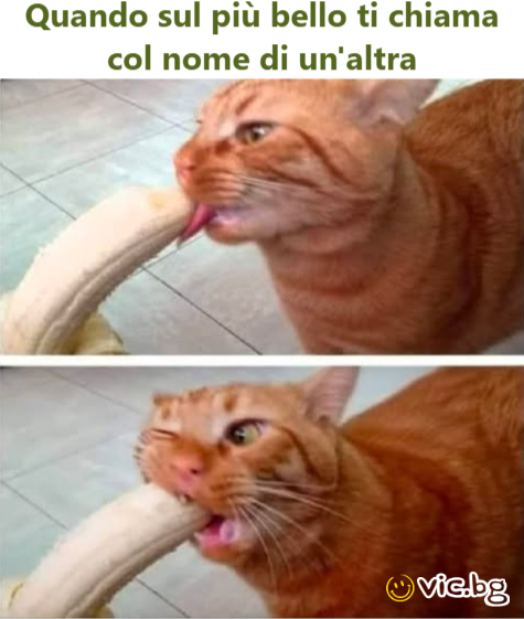 Quando sul più bello ti chiama col nome di un'altra