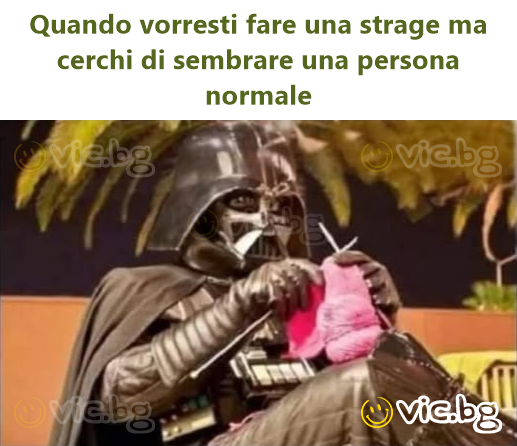 Quando vorresti fare una strage ma cerchi di sembrare una persona normale