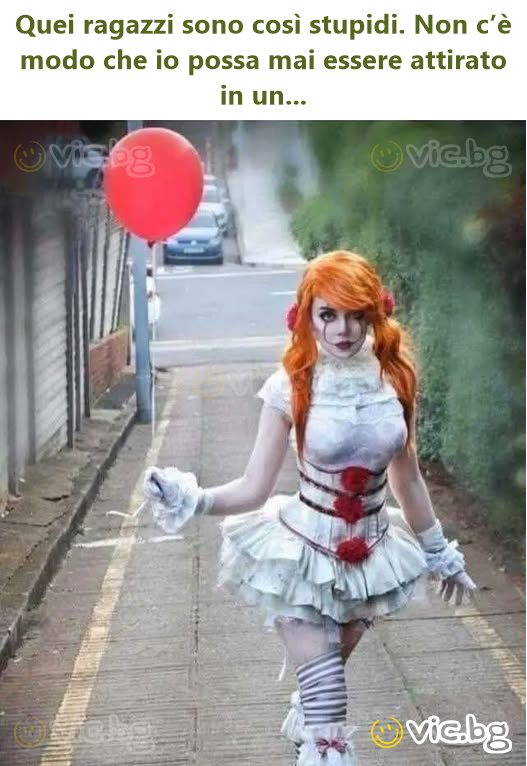 Quei ragazzi sono così stupidi. Non c’è modo che io possa mai essere attirato in un...