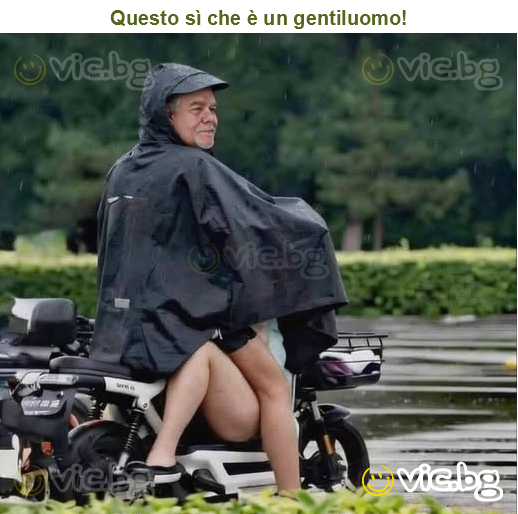 Questo sì che è un gentiluomo!