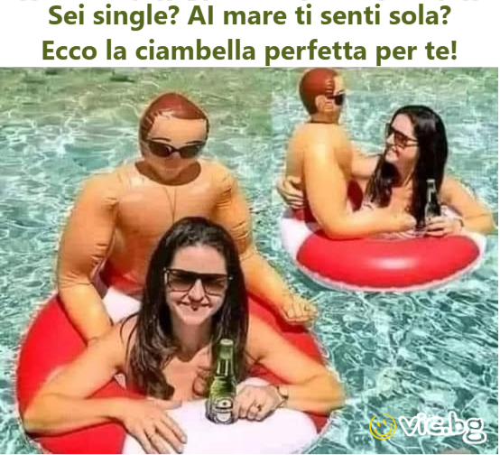 Sei single? AI mare ti senti sola? Ecco la ciambella perfetta per te!