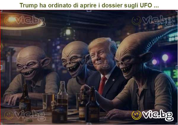 Trump ha ordinato di aprire i dossier sugli UFO ...