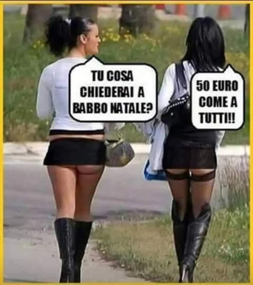 Tu cosa chiederai a rabbo natales. 50 Euro come a tutti!!