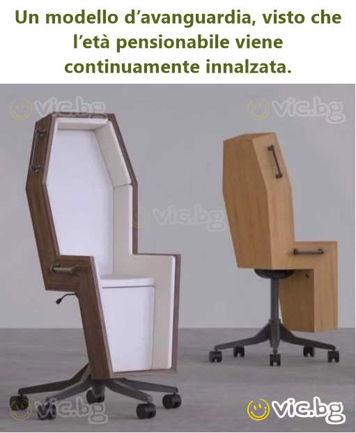 Un modello d’avanguardia, visto che l’età pensionabile viene continuamente innalzata.