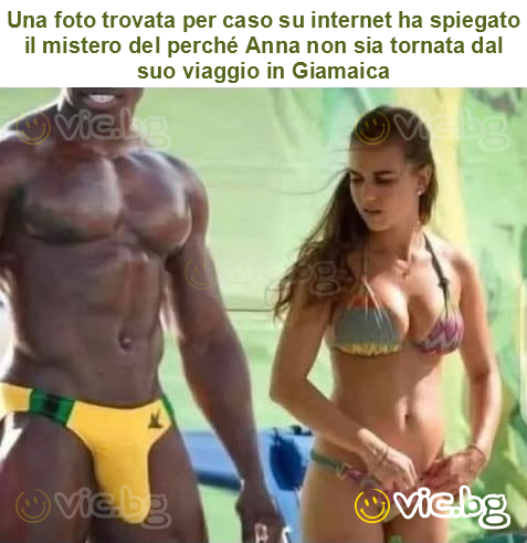 Una foto trovata per caso su internet ha spiegato il mistero del perché Anna non sia tornata dal suo viaggio in Giamaica