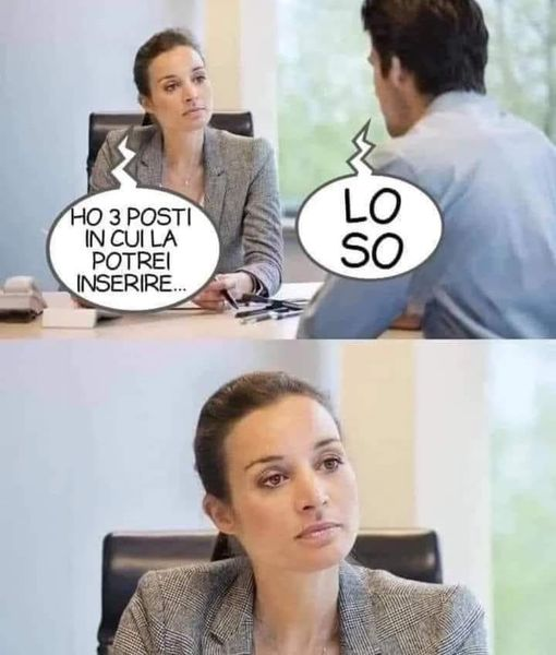 Но 3 posti incui la potrei inserire