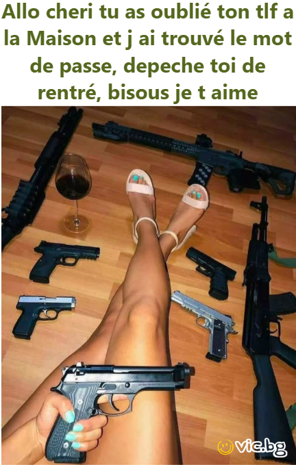 Allo cheri tu as oublié ton tlf a la Maison et j ai trouvé le mot de passe, depeche toi de rentré, bisous je t aime