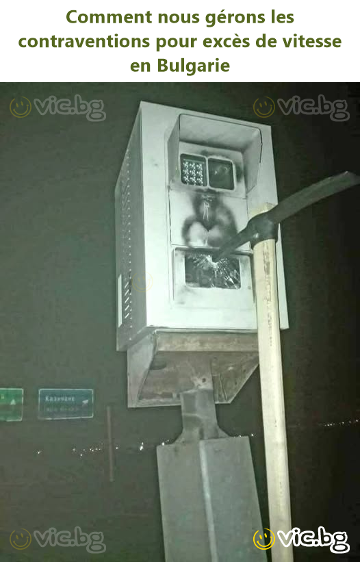 Comment nous gérons les contraventions pour excès de vitesse en Bulgarie