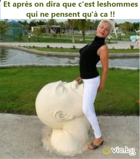 Et après on dira que c'est leshommes qui ne pensent qu'à ca !!