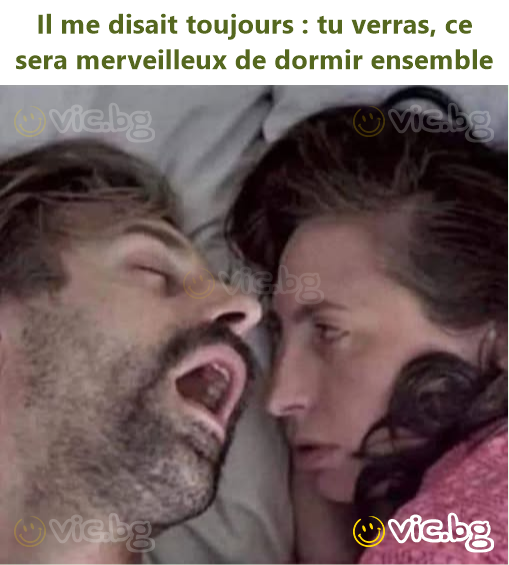Il me disait toujours : tu verras, ce sera merveilleux de dormir ensemble