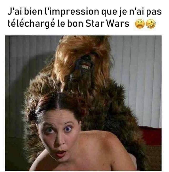 J'ai bien l'impression que je n'ai pas téléchargé le bon Star Wars