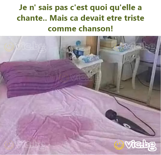 Je n' sais pas c'est quoi qu'elle a chante.. Mais ca devait etre triste comme chanson!