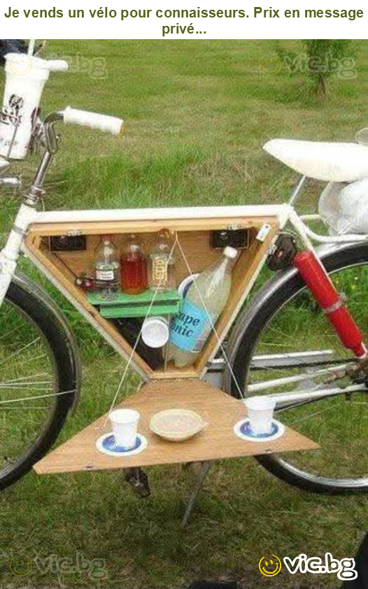 Je vends un vélo pour connaisseurs. Prix en message privé...