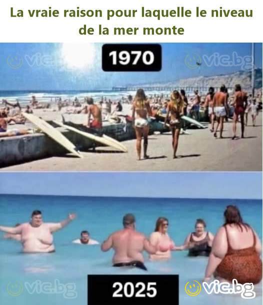 La vraie raison pour laquelle le niveau de la mer monte