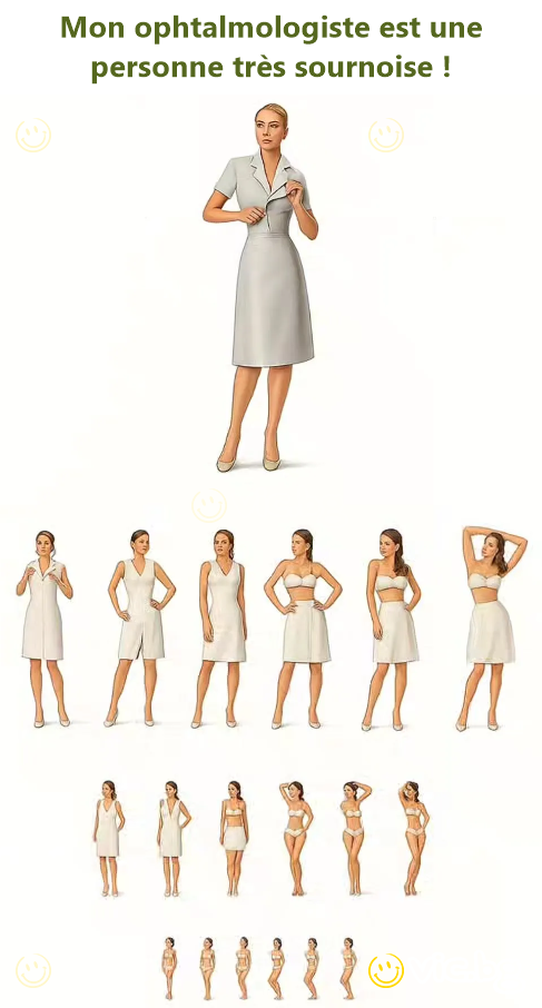 Mon ophtalmologiste est une personne très sournoise !