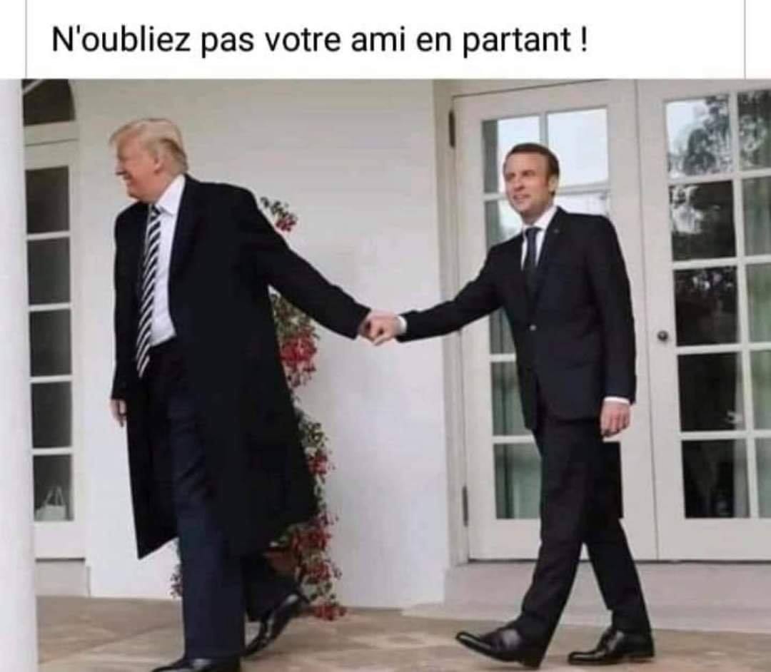 N'oubliez pas votre ami en partant !