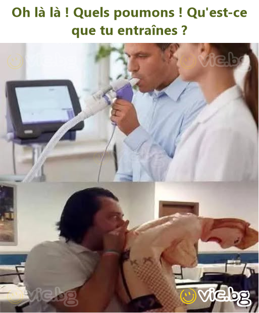 Oh là là ! Quels poumons ! Qu'est-ce que tu entraînes ?