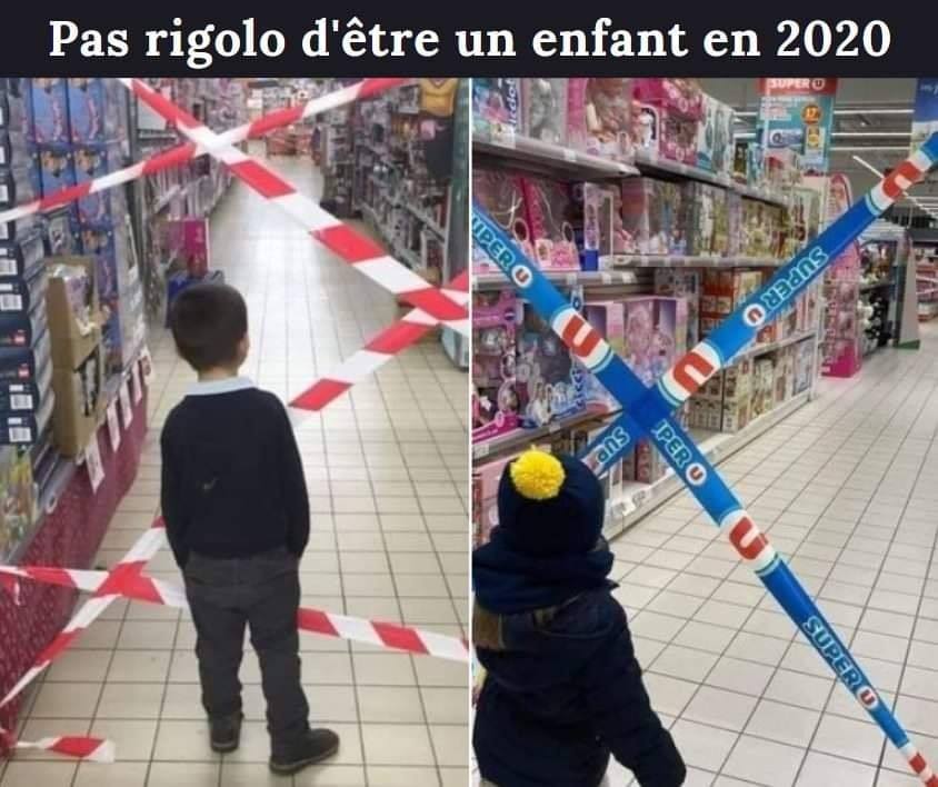 Pas rigolo d’être un enfant en 2020