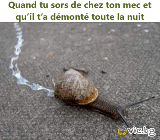 Quand tu sors de chez ton mec et qu’il t’a démonté toute la nuit