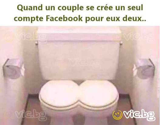 Quand un couple se crée un seul compte Facebook pour eux deux..