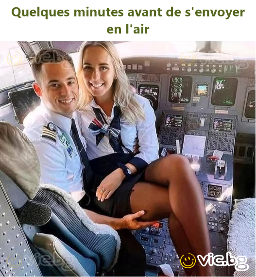 Quelques minutes avant de s'envoyer en l'air