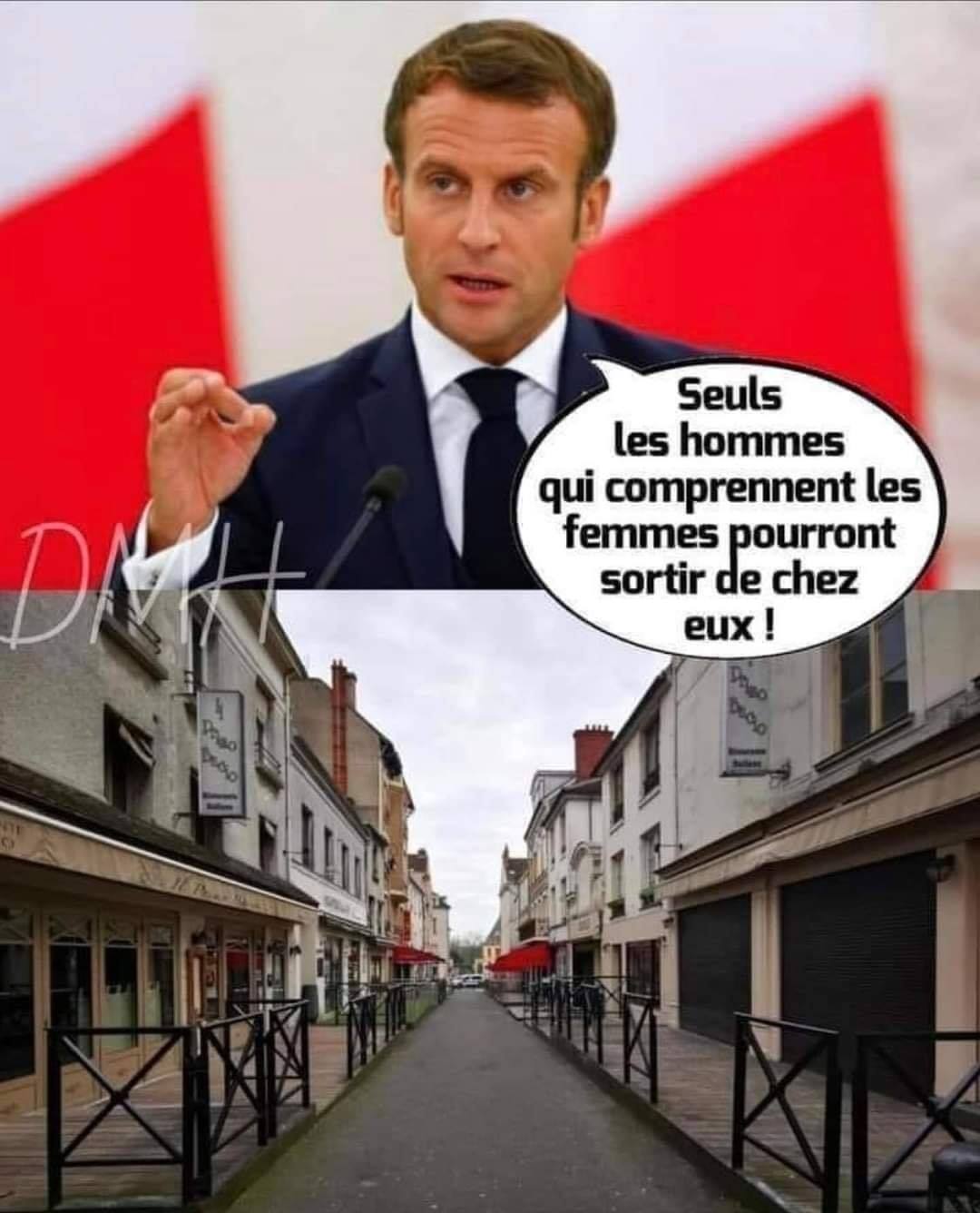 Seuls les hommes qui comprennent les femmes pourront sortir de chez eux !
