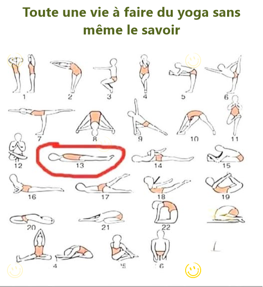 Toute une vie à faire du yoga sans même le savoir