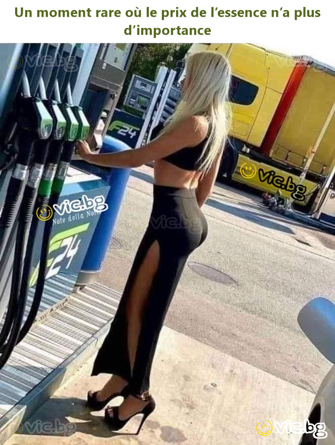 Un moment rare où le prix de l’essence n’a plus d’importance