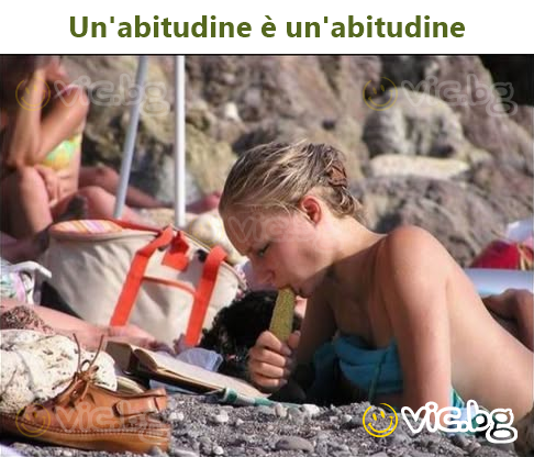 Une habitude est une habitude