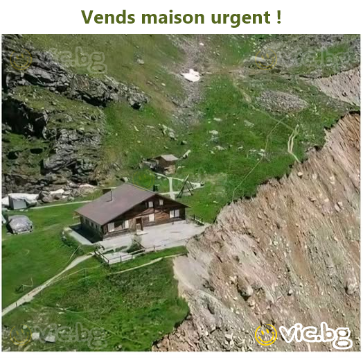 Vends maison urgent !