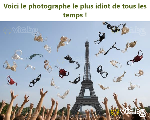 Voici le photographe le plus idiot de tous les temps !