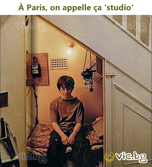 À Paris, on appelle ça 'studio'