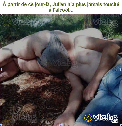 À partir de ce jour-là, Julien n’a plus jamais touché à l’alcool...