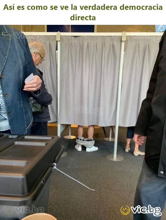 Así es como se ve la verdadera democracia directa